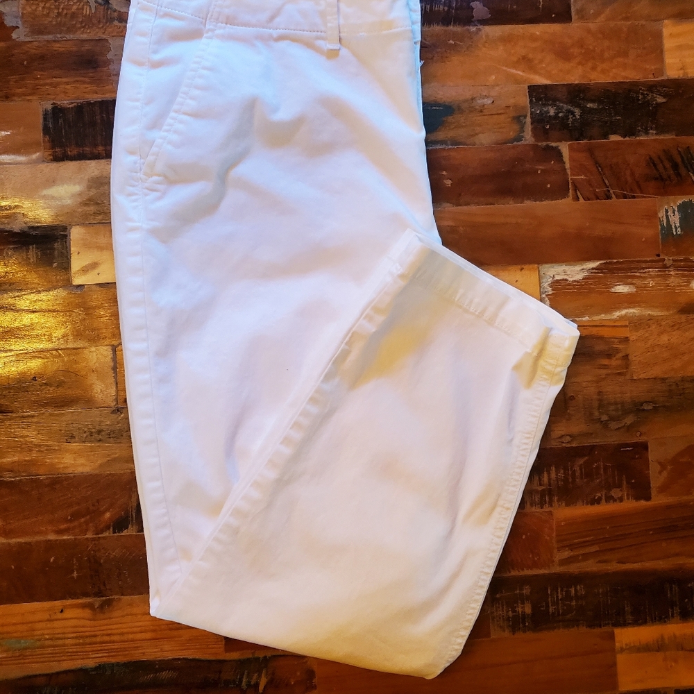 Women's Loft Cropped Cotton Chino Pants